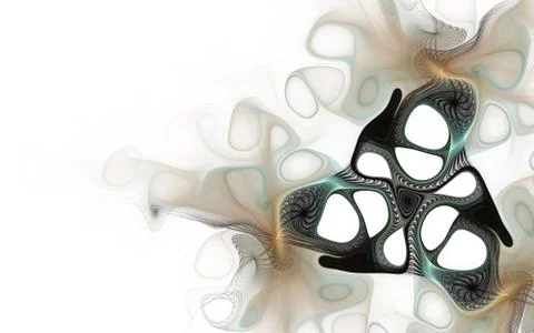 Abstract zoomed triangle cells background, image. Geometric, organic forms. A Ilustración de archivo