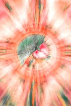 Abstract zooming pattern Foto stock