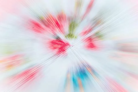 Abstract zooming pattern Foto stock