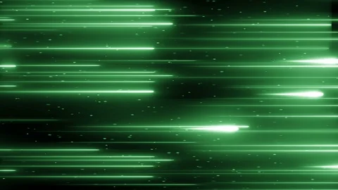 Abstract_rain_left to right_neon_LOOP_4K_green Stock Footage 106006683