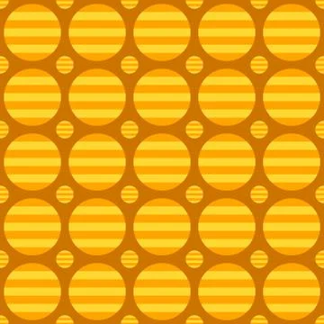 Abstractal circle pattern background design - color vector illustration Stock Illustration
