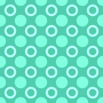 Abstractal circle pattern design background - colored vector graphic Illustrazione stock