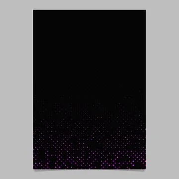 Abstractal circle pattern flyer background template - vector illustration Illustrazione stock