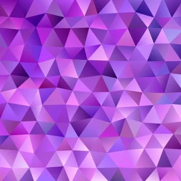 Abstractal irregular triangle polygon background - vector design Stock Illustration
