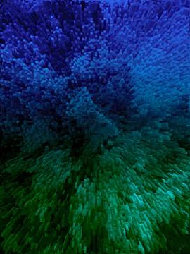 AbstractCloseupBlueGreenTextureBackground Stock Illustration