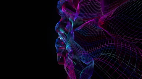 AbstractGrid3 Video stock 171594842