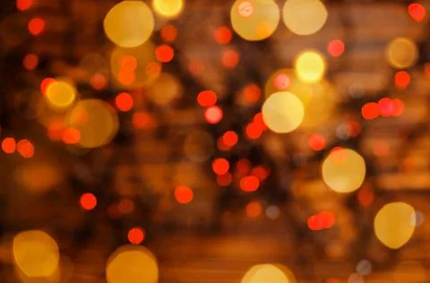 Abstraction and background. Defocus effect. Festive bokeh Fotos de archivo