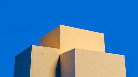 Abstraction in architecture Stock Illustration
