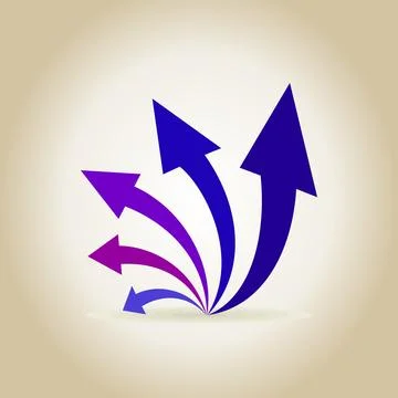 Abstraction arrow2 Stock Photos