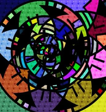 Abstraction background colored Stock Illustration