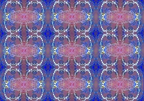 Abstraction. Background pattern created from soap bubbles. Stock Photos
