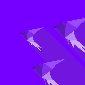 Abstraction bird2 Stock Photos