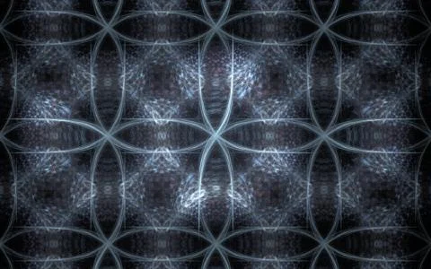 Abstraction on a black background Stock Illustration