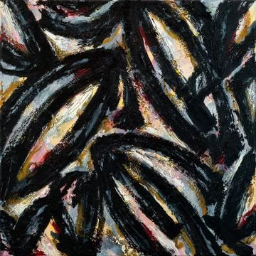 Abstraction with black2 Stock Photos