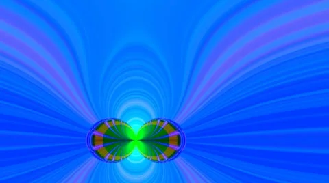 Abstraction on the blue Stock Footage 8538552