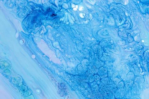 Abstraction blue paint 库存照片