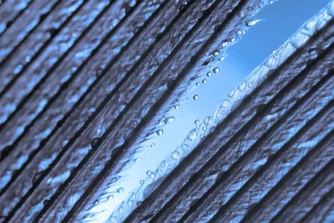 Abstraction in blue tones Stock Photos