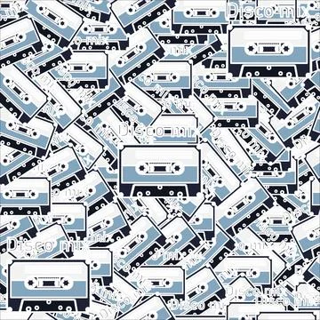 Abstraction cassette Stock Illustration