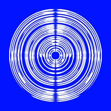 Abstraction circle on the background Stock Illustration
