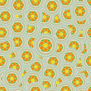 Abstraction circles Stock Illustration