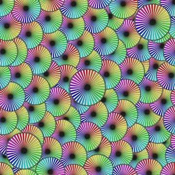 Abstraction circles Stock Illustration