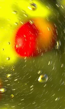 Abstraction with circular motion, bubbles and defocus. 1 Stock Photos