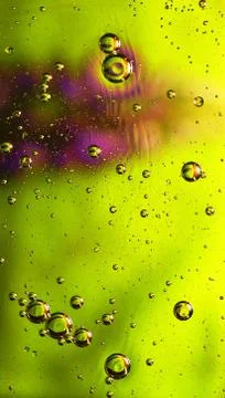 Abstraction with circular motion, bubbles and defocus. 7 Foto stock