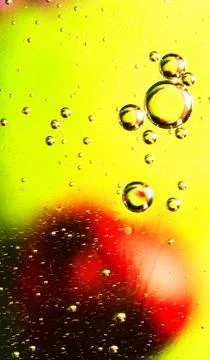 Abstraction with circular motion, bubbles and defocus. 10 Stock Photos