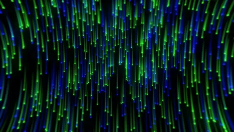 Abstraction color moving lines background Stock Footage 168171141