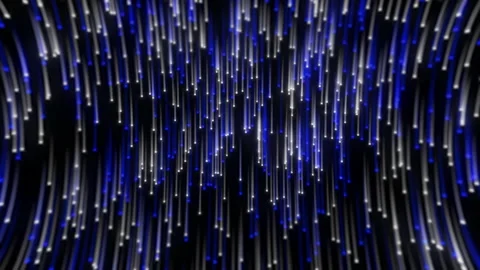 Abstraction color moving lines background Stock Footage 168171496