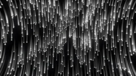 Abstraction color moving lines background Stock Footage 168171542