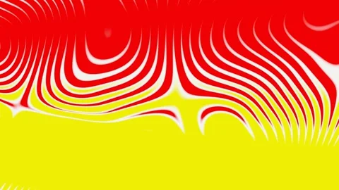 Abstraction color pattern. Looped background of wave lines. Fantastic and hypnot Stock Footage 247001495