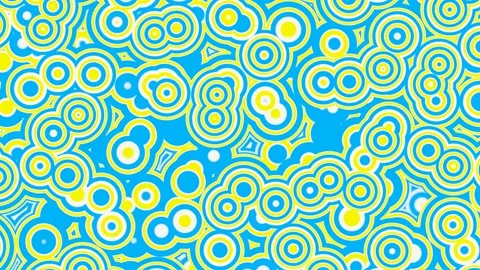 Abstraction color pattern. Looped background of wave lines. Fantastic and hypnot Stock Footage 247001627