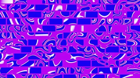 Abstraction color pattern. Looped background of wave lines. Fantastic and hypnot Stock Footage 247001655
