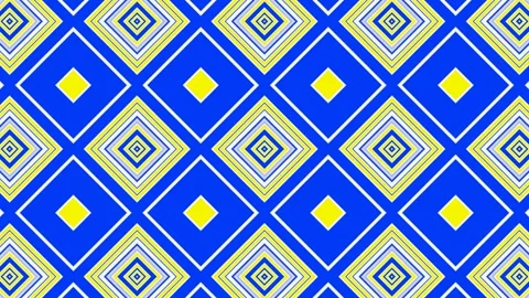 Abstraction color pattern. Looped background of wave lines. Fantastic and hypnot Stock Footage 247032196