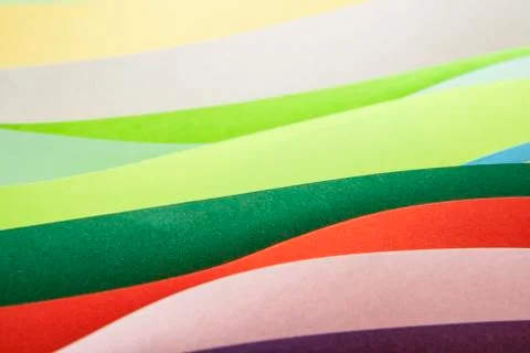 Abstraction from colored paper Stock Photos