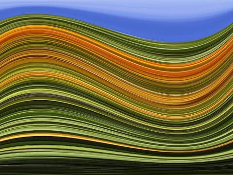 Abstraction with colored parallel lines Stock Photos