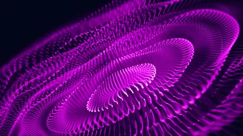 An abstraction consisting of a multitude of purple. Vídeo Stock 302154697