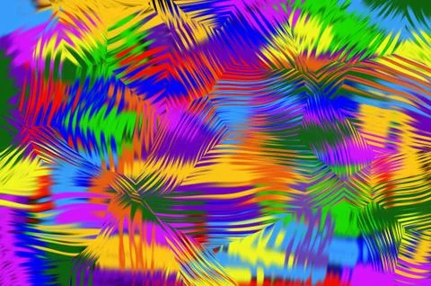 Abstraction curves figures pattern pied Stock Illustration