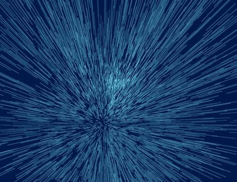 Abstraction with the effect of acceleration Stock Illustration