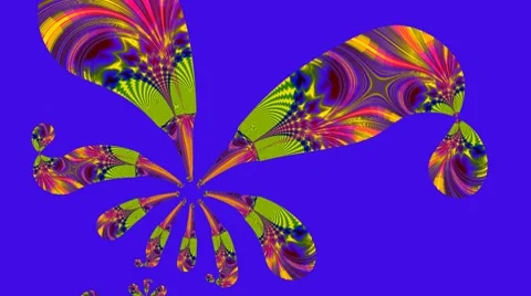 Abstraction - flying pens Stock Footage 8565790