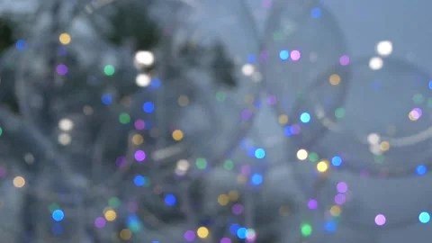 Abstraction in the form of spheres. Stock Footage 197552182