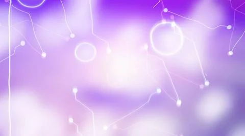Abstraction with geometric shapes with effect of liquid and shining, 3d re... Stock Photos