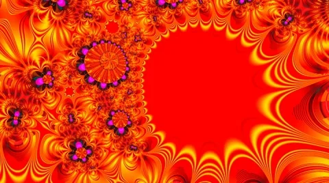 Abstraction - gold on red Stock Footage 8565666