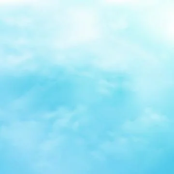 Abstraction group of clouds on clear blue sky on sunny day. i Stock Illustration