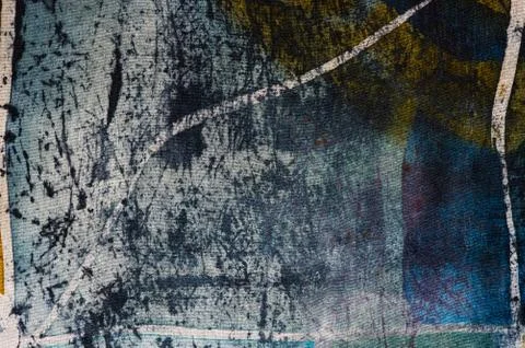 Abstraction, hot batik, background texture, handmade on silk Stock Illustration