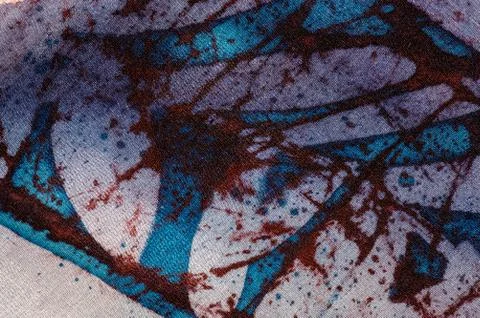 Abstraction, hot batik, background texture Stock Illustration