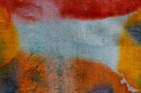Abstraction, hot batik, background texture, handmade on silk Stock Illustration
