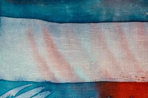 Abstraction, hot batik, background texture, handmade on silk Stock Illustration