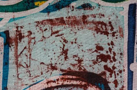 Abstraction, hot batik, background texture, handmade on silk Stock Illustration